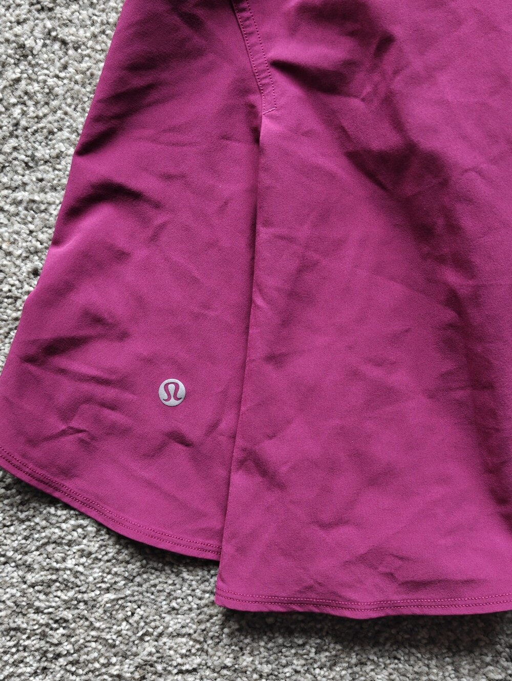 Lululemon Everlux Short-Lined Tennis Tank Top Dress 8" Magenta Purple - Picture 5 of 12